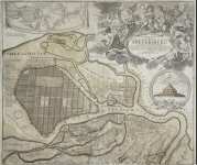 Hohmann Johann Baptista Map of St Petersburg  - Hermitage